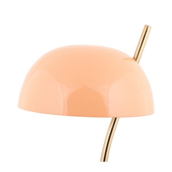 Lašrozā galda lampa ar metāla abažūru (augstums 55 cm) Vivo – Leitmotiv-image-2