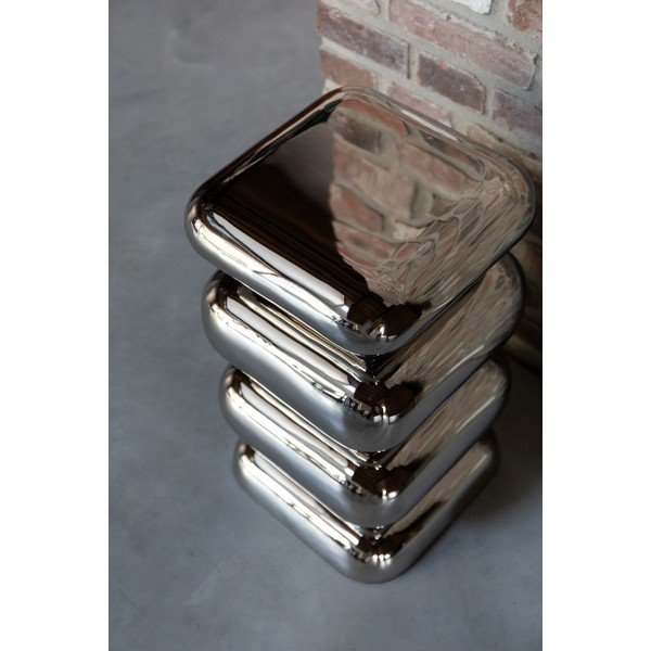 Metāla sānu galdiņš 29x29 cm Stubby – Dutchbone-image-3