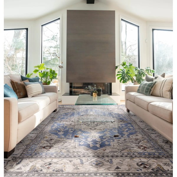 Zils paklājs 240x330 cm Sovereign – Asiatic Carpets-image-1