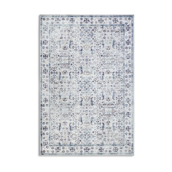 Gaiši zils paklājs 160x230 cm Saveh Cream Blue – Elle Decoration