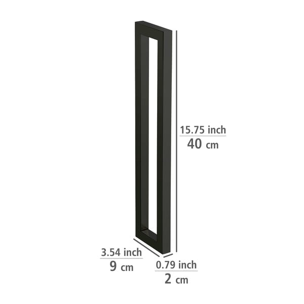 Sienas tērauda dvieļu turētājs Reitani – Wenko-image-2