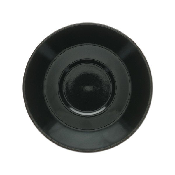 Melna porcelāna apakštasīte ø 16,5 cm Barista – BonBistro