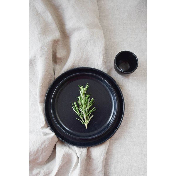 Melna keramikas krūze ÅOOMI Luna, 80 ml-image-4