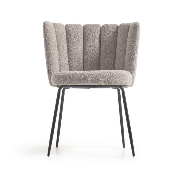 Pelēki pusdienu krēsli (2 gab.) Aniela – Kave Home-image-2