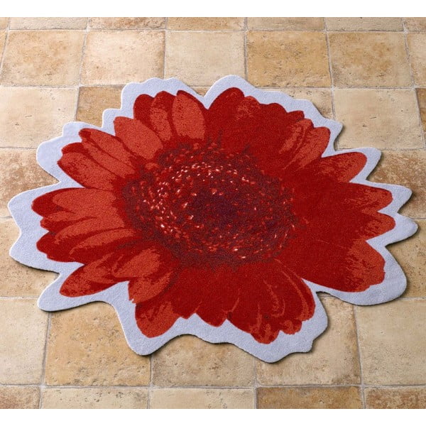 Īpašais paklājs - sarkans zieds, 100 cm