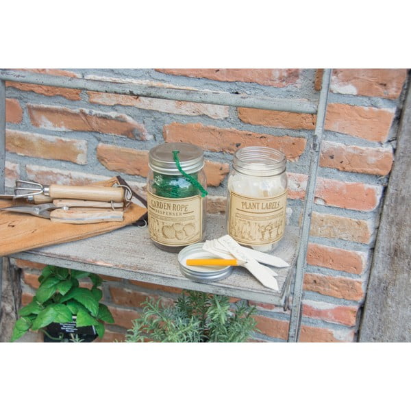 40 papeļu koka burku komplekts ar uzlīmēm Esschert Design Heal, 400 ml-image-3