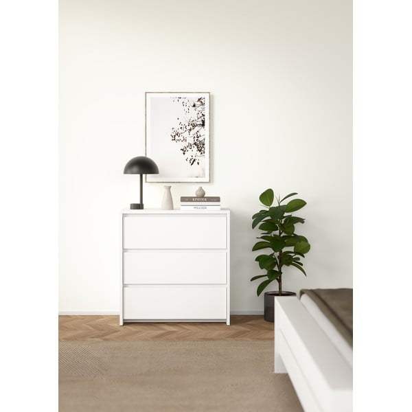 Balta kumode 80x84x48 cm Next – Tvilum-image-1