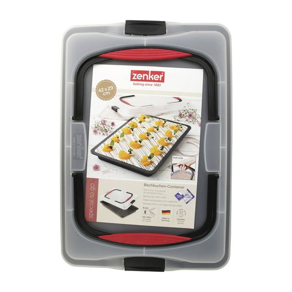 Paplāte ar vāku pārnēsāšanai Zenker To Go, 42 x 29 cm-image-4