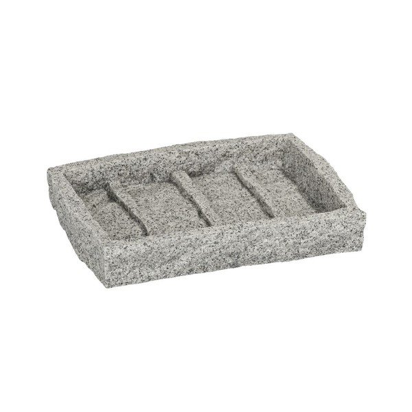 Pelēks ziepju trauks Wenko Granite-image-1