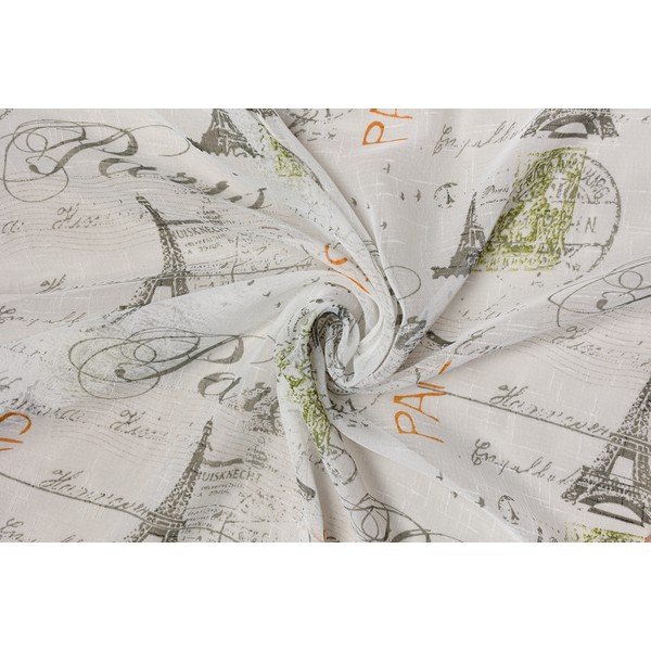 Balts/pelēks dienas aizkars 140x245 cm Tour – Mendola Fabrics-image-3