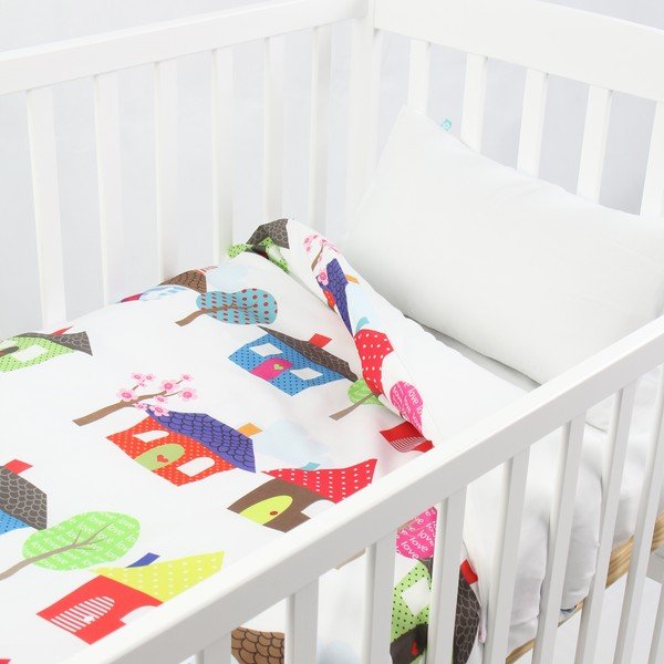 Segas pārvalks un spilvena pārvalks Mr. Fox Happy Homes, 100 x 120 cm-image-1