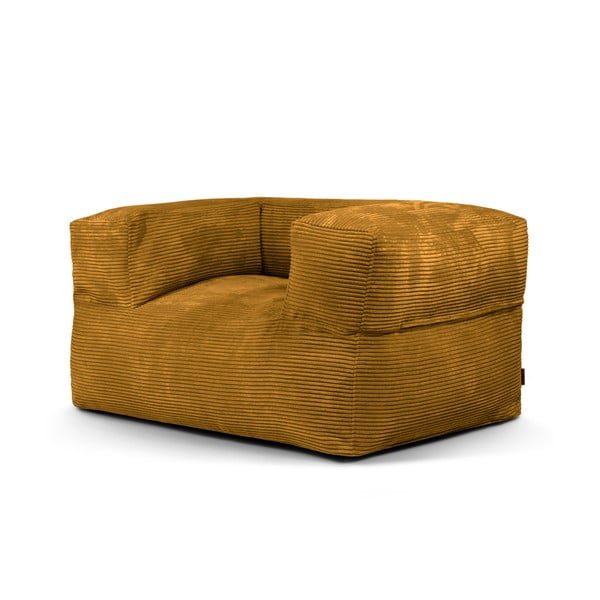 Sinepju dzeltens velveta sēžammaiss MooG – SLOWDOWN