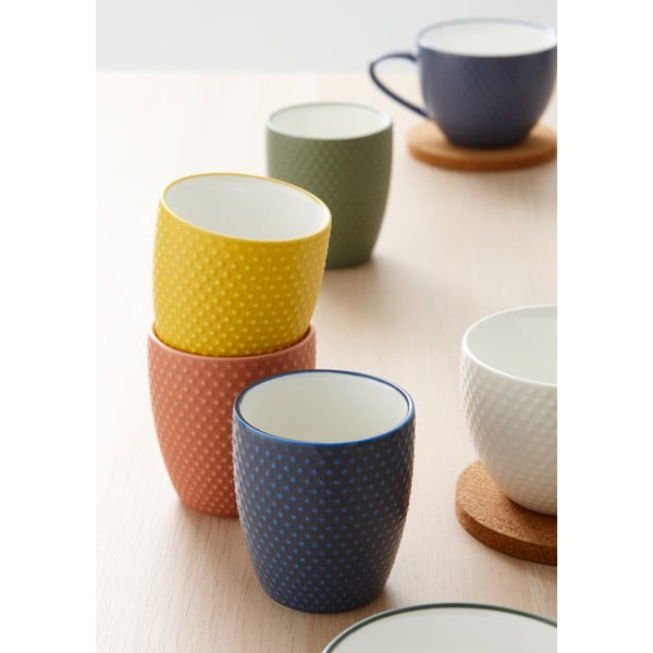 Tumši zila porcelāna krūze 250 ml Abode – Ladelle-image-1