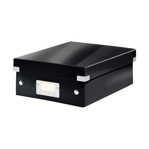 Melna kaste ar organizatoru Leitz Click&Store, garums 28 cm-image-2