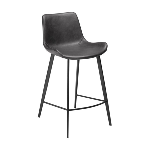 Pelēks bāra krēsls (sēdekļa augstums 65 cm) Hype – DAN-FORM Denmark