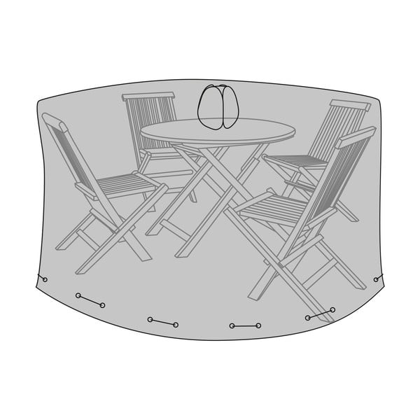 Aizsargpārklājs dārza galdam ø 185 cm – House Nordic-image-1