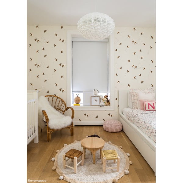 Bēšs mazgājams/ar rokām darināts kokvilnas bērnu paklājs ø120 cm Bubbly Honey – Lorena Canals-image-3