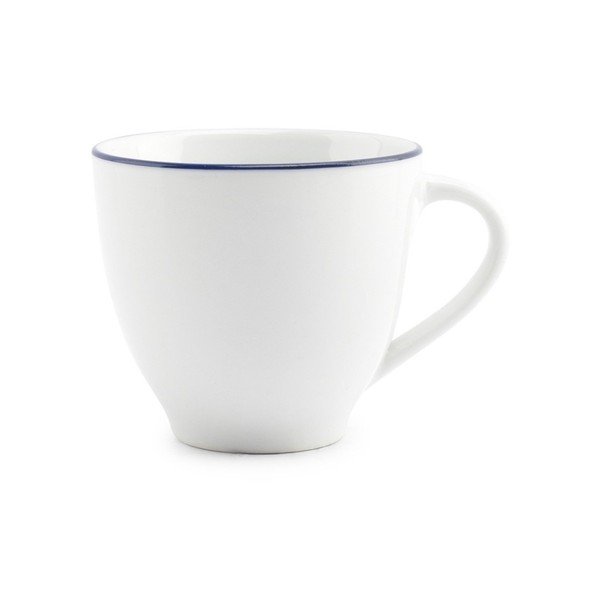 Balta kapučīno porcelāna tasīte 200 ml Basic White – BonBistro