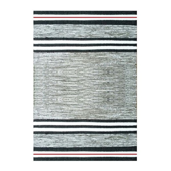 Ar rokām austs kokvilnas paklājs Webtappeti Gato, 50 x 110 cm