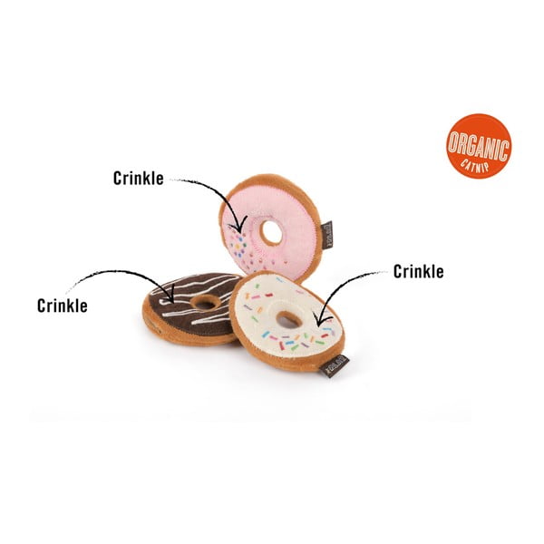 Kaķu rotaļlietas 3 komplektos Donuts - P.L.A.Y.-image-4