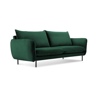 Zaļš samta dīvāns Cosmopolitan Design Vienna, 160 cm
