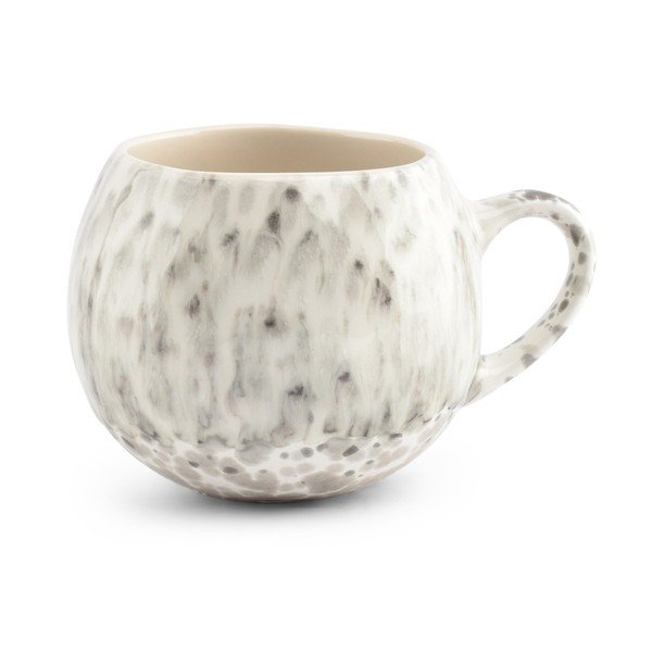 Pelēka akmensmasas krūze 460 ml Muggies – Salt&Pepper