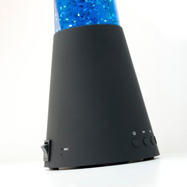 Galda ūdens lampa ar skaļruni InnovaGoods Flow Glitter Lamp-image-4