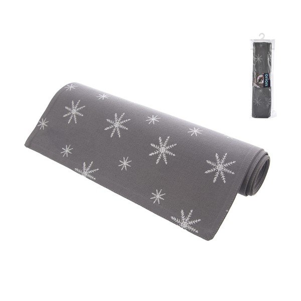 Kokvilnas galda celiņš ar Ziemassvētku motīvu 32x130 cm – Orion-image-4