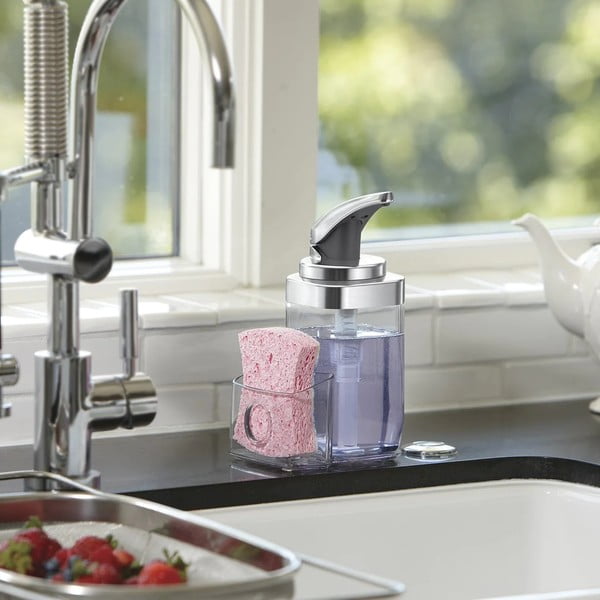 Metāla ziepju dozators 650 ml – simplehuman-image-1