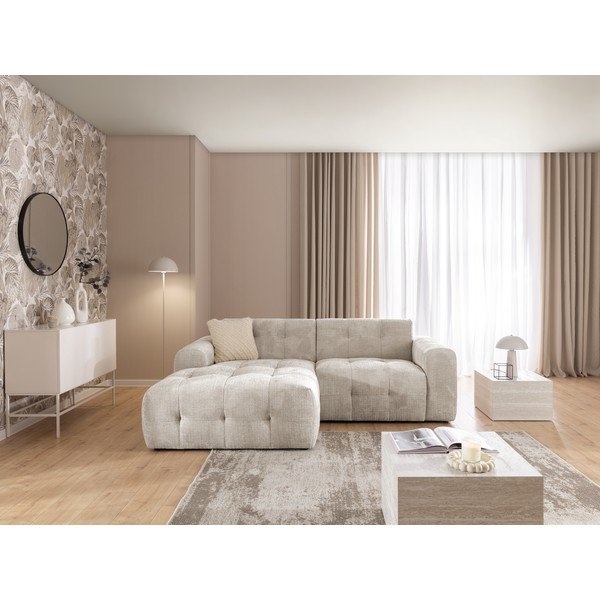 Bēšs stūra dīvāns (ar kreiso stūri/ar zvilni) Melva – Ropez-image-3