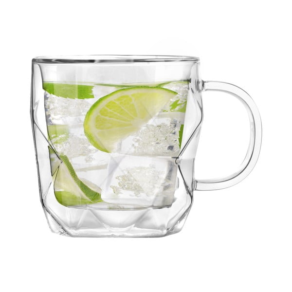 2 dubultsienu krūžu komplekts Vialli Design Geo, 330 ml-image-4