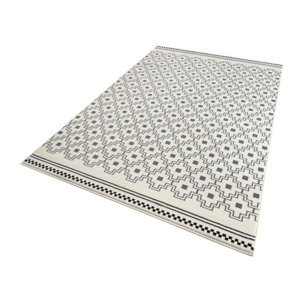 Melnbalts paklājs Zala Living Cubic, 70 x 140 cm-image-1