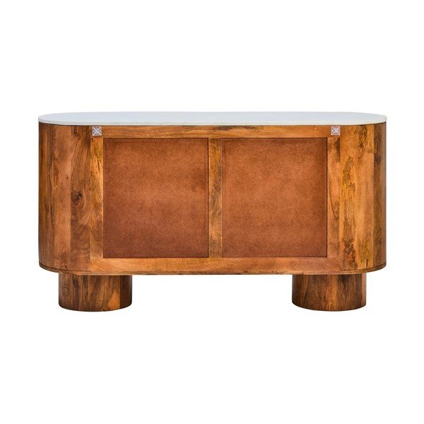 Dabīga toņa mango masīvkoka kumode 140x75x45 cm Torcino – Premier Housewares-image-4