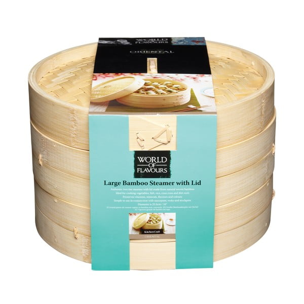 Bambusa tvaicētājs Oriental – Kitchen Craft-image-1