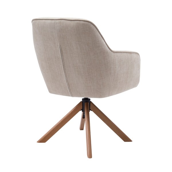 Krēmkrāsas polsterēti ēdamistabas krēsli (2 gab.) Avola – Unique Furniture-image-3