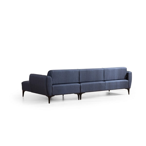 Zils stūra dīvāns  Belissimo, labais stūris – Balcab Home-image-3