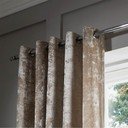 Bēši aizkari (2 gab.) 168x229 cm Crushed Velvet – Catherine Lansfield