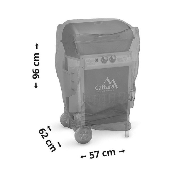 Gāzes grila apvalks Cattara Duro-image-1