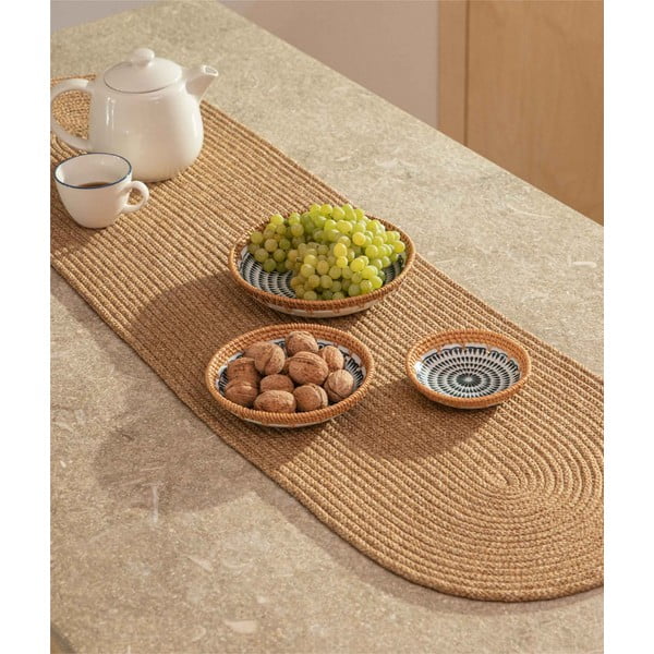 Džutas galda celiņš 37x136 cm Cesta – Oyo Concept-image-1