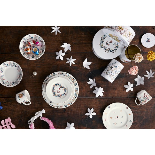 Balts porcelāna šķīvis ø 27 cm Grand Cru Cottage – Rosendahl-image-1