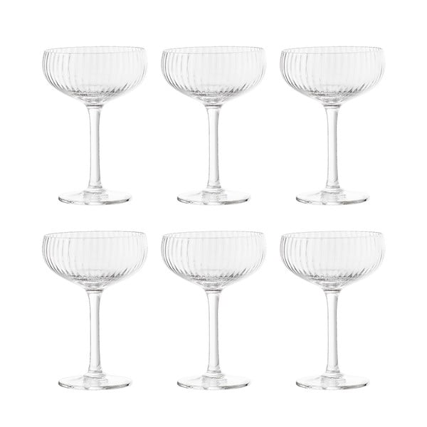 Šampanieša glāzes (6 gab.) 250 ml Astrid – Bloomingville