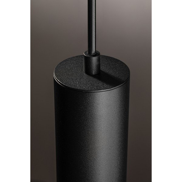 Melna piekaramā lampa ar metāla abažūru Tresos II – GTV-image-4