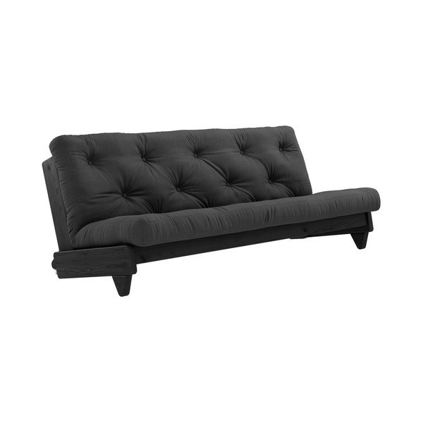 Izlaižams dīvāns Karup Design Fresh Black Dark Grey-image-1