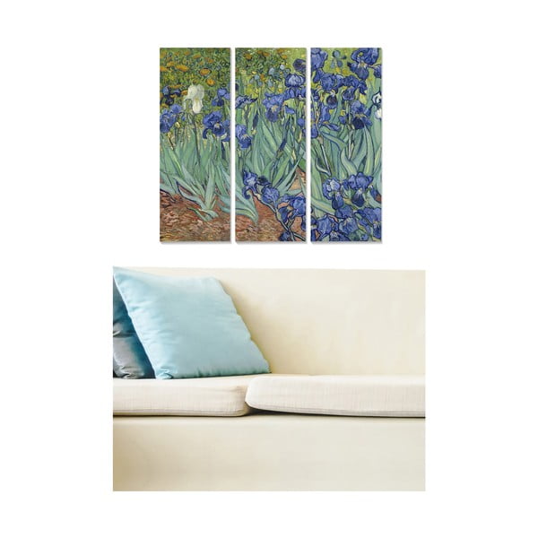 Gleznas (3 gab.) 20x50 cm Vincent van Gogh – Wallity