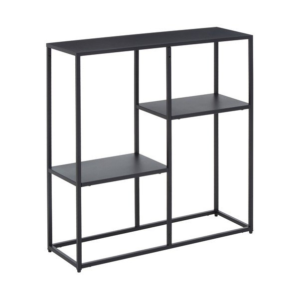 Melns tērauda plaukts 80x81x26 cm Acero – Premier Housewares