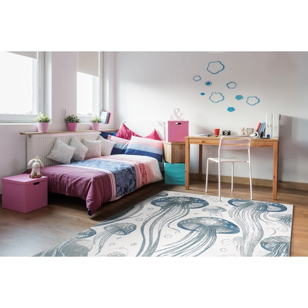 Zils bērnu paklājs 133x190 cm Under the Sea – FD-image-1