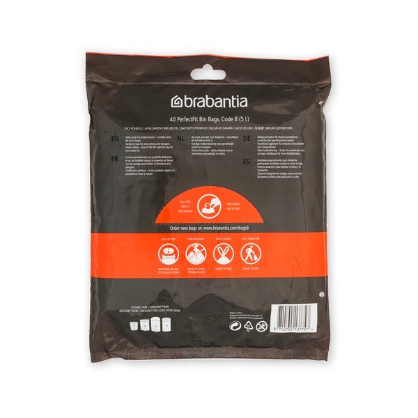 Atkritumu maisi (40 gab.) 5 l PerfectFit B – Brabantia-image-3