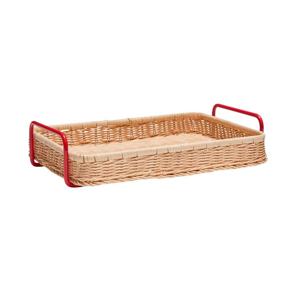 Servēšanas rotangpalmas servēšanas paplāte 27x42 cm Splint – Hübsch