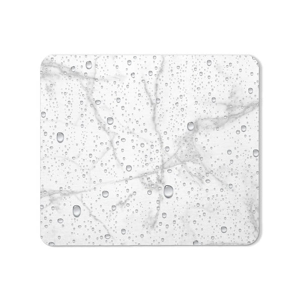 Balts/pelēks diatomīta vannas istabas paklājiņš 35x45 cm Aqua – douceur d'intérieur