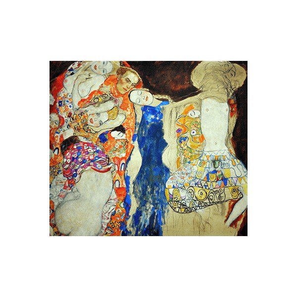 Gustavs Klimts - Līgava, 60x60 cm